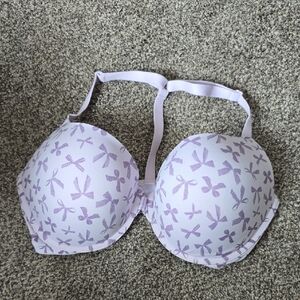 Victoria's Secret Light Lavender Printed T-Shirt Bra